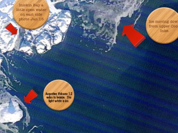 Ice Migration into lower Cook&nbsp;Inlet