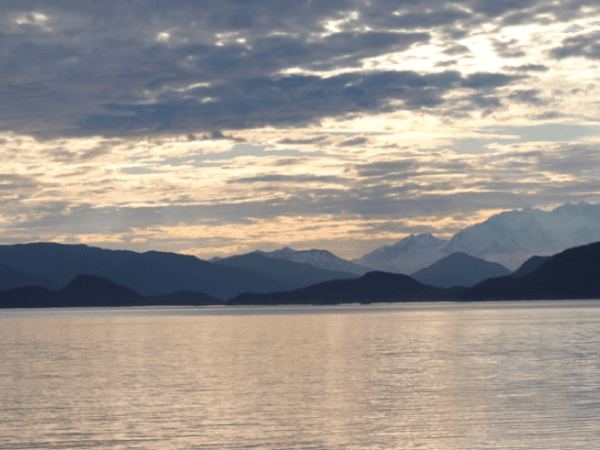Daylight Fades Over Glacier&nbsp;Bay